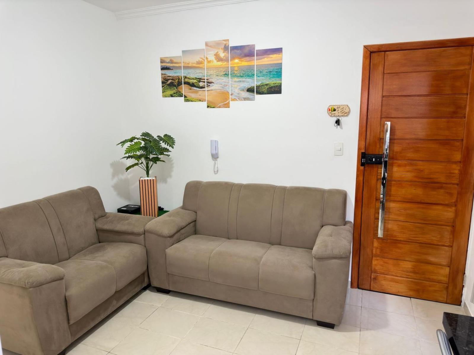 Apartamento Frente Ao Mar Com Varanda E Piscina ปรายากรันเด ภายนอก รูปภาพ