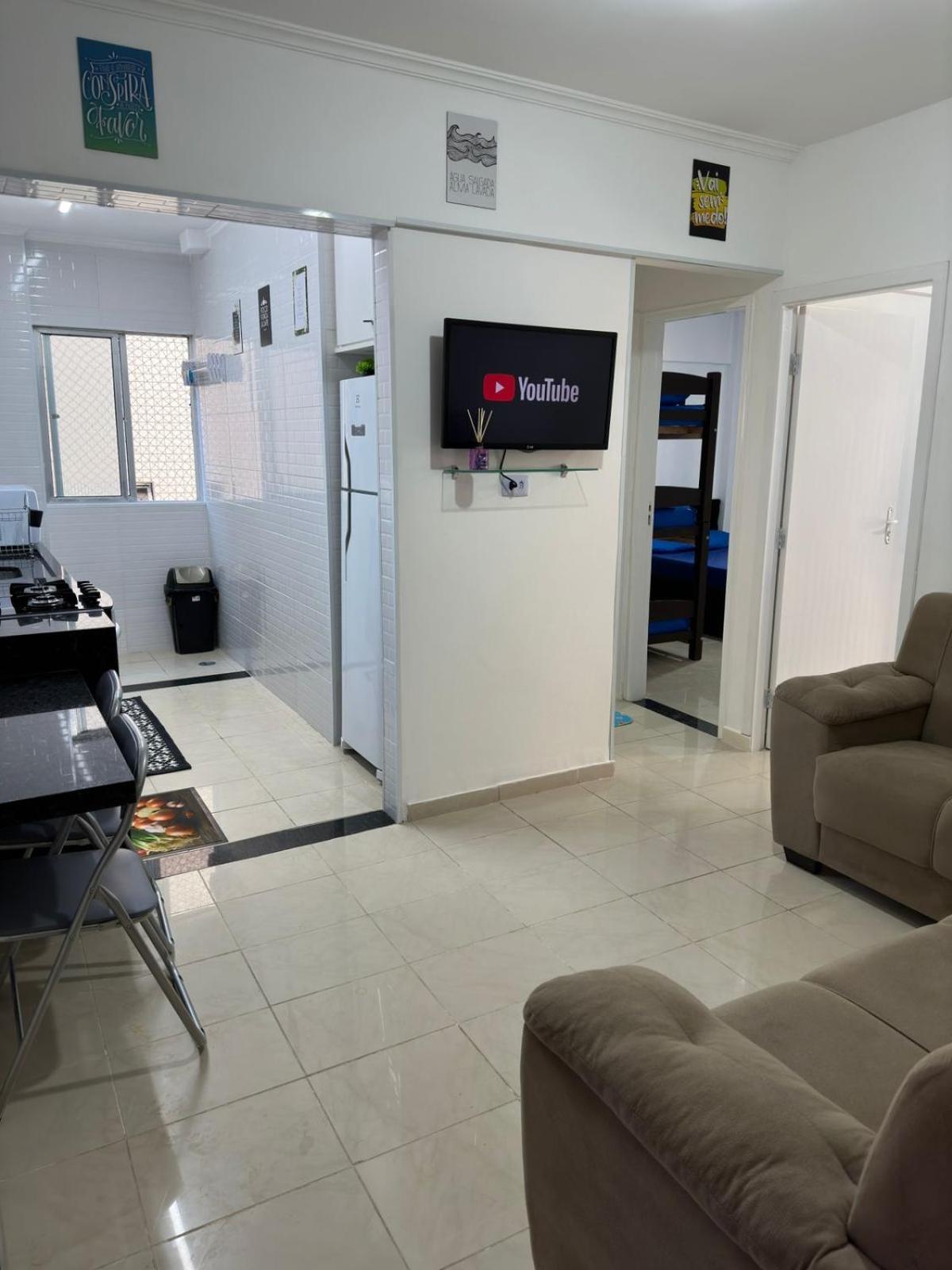 Apartamento Frente Ao Mar Com Varanda E Piscina ปรายากรันเด ภายนอก รูปภาพ